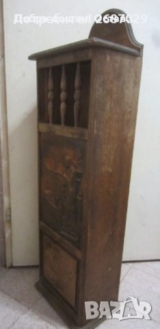 Кукери: 1 метър Кукер тотем фигура ДЪРВЕНО Абстрактно пано, пана, кукер пано, снимка 15 - Декорация за дома - 34248701