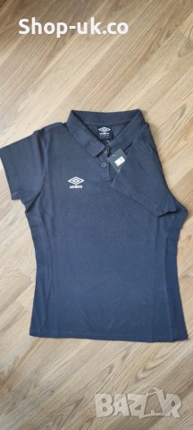 Тениска с яка UMBRO, снимка 5 - Тениски - 46865048