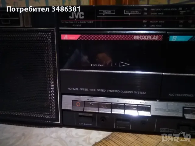 JVC PC W35G, снимка 11 - Радиокасетофони, транзистори - 47959867