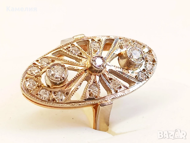 Руско злато , снимка 3 - Пръстени - 51534644