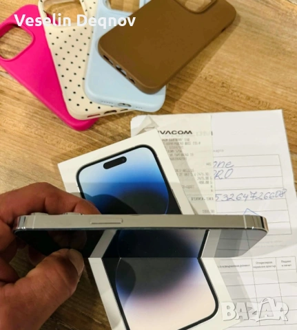 iPone 14 Pro * 128GB * Silver *, снимка 3 - Apple iPhone - 54271138