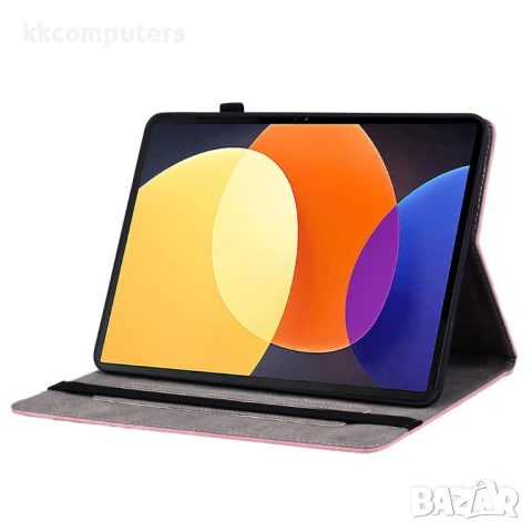 Xiaomi Pad 5 Pro 12.4 (2022) Кожен Калъф и Протектор, снимка 7 - Калъфи, кейсове - 51027911