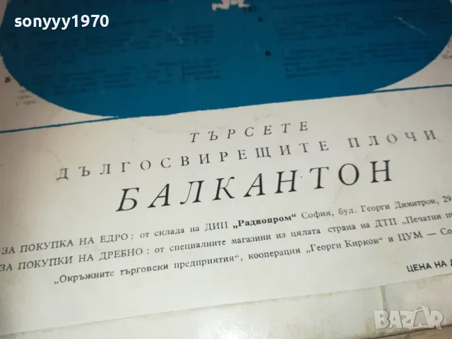 БАЛКАНТОН-АНТИКА 1710241114, снимка 6 - Грамофонни плочи - 47615332