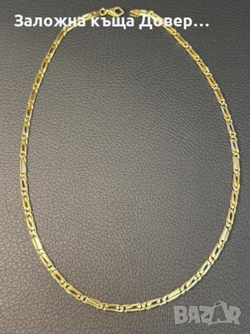 Златен Ланец ЧИСТО НОВ синджир  златно ланче 14 к 585 gold zlato zlatni lanec lance 