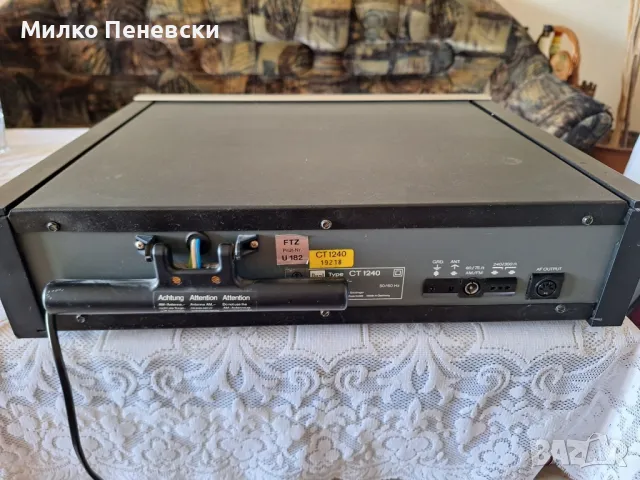 DUAL  CT 1240- HIFI STEREO TUNER- 7 MEMORY., снимка 5 - Ресийвъри, усилватели, смесителни пултове - 46905145