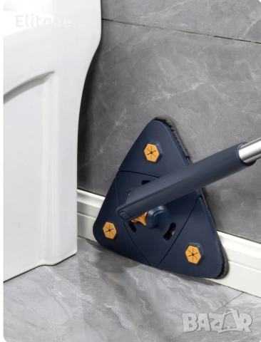 Разтегателен триъгълен MOP за почистване 360° с 3 парцала ПРОМОЦИЯ!, снимка 10 - Парочистачки и Водоструйки - 52862625