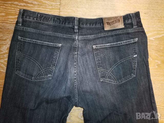 Мъжки дънки GAS оригинал, size 38, черни, много запазени, снимка 5 - Дънки - 35188875