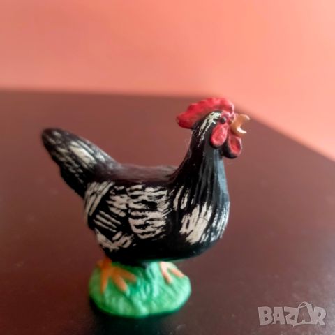 Колекционерска фигурка Schleich Rooster Chicken 1983 13014, 13011, 13018, снимка 14 - Колекции - 45933163