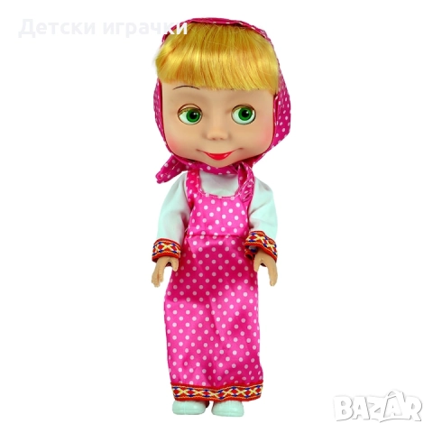 Кукла Маша и Мечокът с приказка на български език, с мечока , снимка 3 - Кукли - 52683685