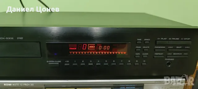 CD Player YAMAHA  CDX-530E, снимка 3 - Аудиосистеми - 48620967