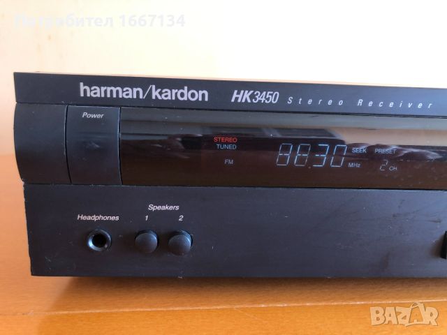 HARMAN/KARDON HK-3450, снимка 2 - Ресийвъри, усилватели, смесителни пултове - 45381662