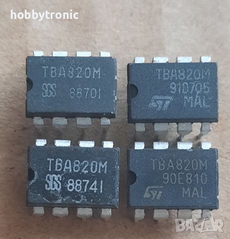 TBA820M 1.2W audio amplifier DIP8, снимка 1 - Друга електроника - 45254021