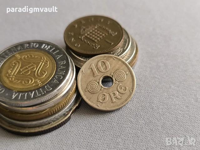 Монета - Дания - 10 оре | 1929г.