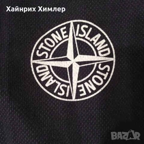 STONE ISLAND L КАТО НОВА оригинална долница долнище анцуг Стоун Айлънд, снимка 3 - Спортни дрехи, екипи - 48724052