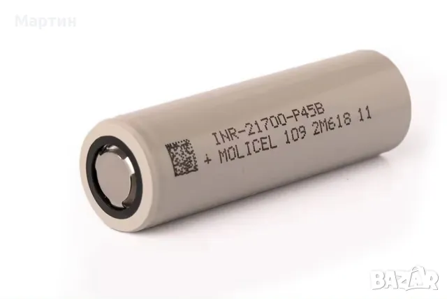 Батерия Molicel P45B 21700 4500mah 45А, снимка 4 - Друга електроника - 46834915