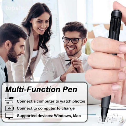 Нова шпионска камера в химикал, марка KEHZKCT 64GB чисто нова СД карта Адата включена в комплекта..., снимка 2 - Аналогови камери - 51598027