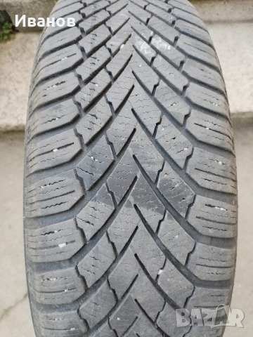 запазени зимни гуми continental 195х65х15 , снимка 3 - Гуми и джанти - 52193704