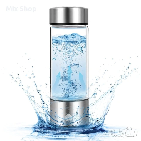 Нова Филтърна чаша, Водород, 420 мл, Сребърна/Прозрачна