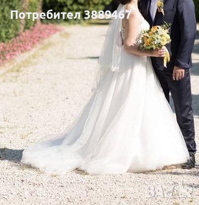 Булчинска рокля, снимка 3 - Сватбени рокли - 45900014
