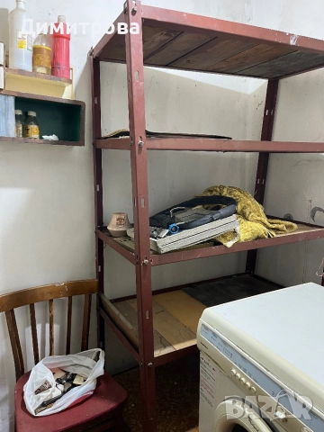 Метален стелаж с 5 рафта