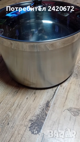 професионална казан-тенджера от неръждавейка