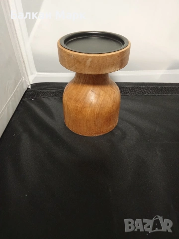 Свещник от мангово дърво