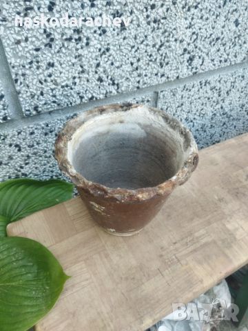 Саксия керамична ретро, снимка 10 - Стайни растения - 45509274