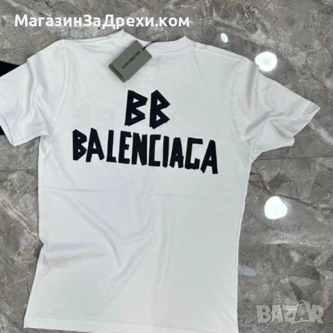 Мъжки Тениски Balenciaga, снимка 9 - Тениски - 45236606