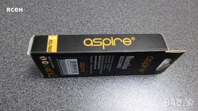 Aspire Nautilus BVC изпарителна глава - 1.8 ohm, снимка 4 - Аксесоари за електронни цигари - 46911926