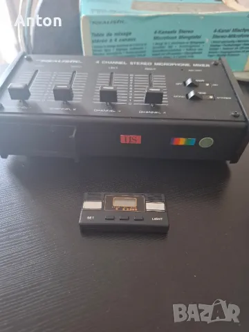 4 -ри канален микрофонен миксер с дистанционно , снимка 2 - Микрофони - 49867589