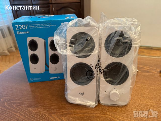 Тонколони Logitech z207, снимка 1 - Тонколони - 46625296