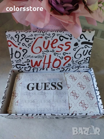 Бяло портмоне Guess/ SG55, снимка 4 - Портфейли, портмонета - 33676060