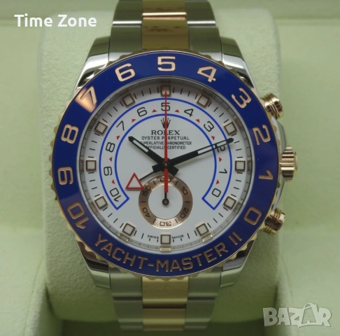 Rolex Yacht-Master II 44mm Two-Tone Rose Gold White Dial Ceramic Automatic Различни Варианти