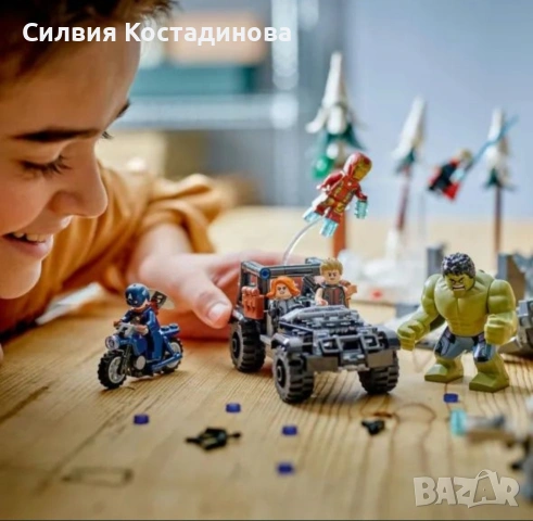 LEGO Marvel Отмъстителите се събират Ерата на Ултрон, снимка 7 - Конструктори - 54167517