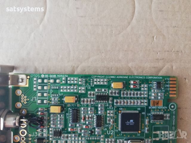 Adrienne Electronics LGD-046250-02 PCI-TC Time Code Controller Card, снимка 7 - Други - 46516055