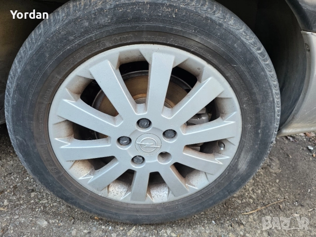 Лети джанти "16" 5x110 Опел зафира Астра , снимка 4 - Гуми и джанти - 52435478