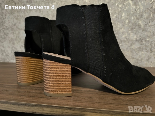 Обувки на ток, снимка 3 - Дамски обувки на ток - 52687982