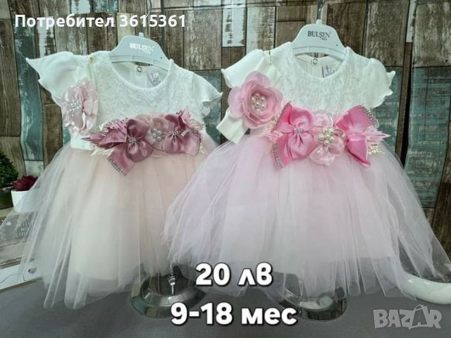 рокли с тюл, снимка 6 - Детски рокли и поли - 45479988