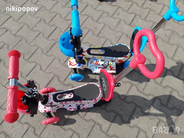 MONI Детска тротинетка LOLLIPOP, снимка 11 - Скутери и тротинетки - 53564073