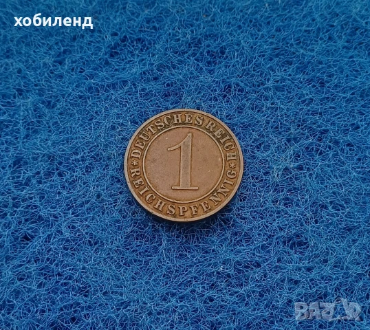 1 пфенинг Германия 1928/А редки