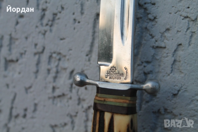 Немска ловна кама ''Hubertus Solingen'', снимка 12 - Ножове - 53711126