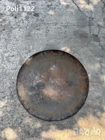 Пепелник от ковано желязо, снимка 4 - Антикварни и старинни предмети - 50703741