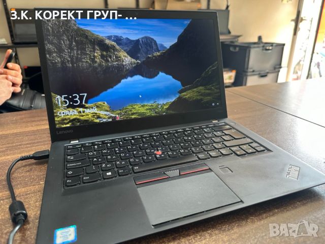 Lenovo ThinkPad T460s, SSD 256gb, Intel Core i5, снимка 1 - Лаптопи за работа - 45541449