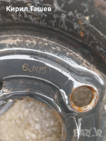 Джанти 15-ки за Шеви Калос\ Опел Корса 4х100; с отвор 56. 6; 6jx15; , снимка 4 - Гуми и джанти - 54006086