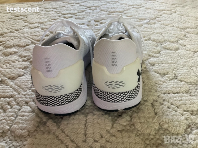 $129 Under Armour HOVR Sonic 4 – мъжки маратонки за бягане, бели, размер EU 46 / UK 11 / US 12, снимка 7 - Маратонки - 52181403