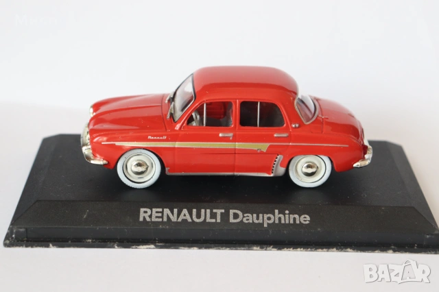 1:43 RENAULT DAUPHINE КОЛИЧКА РЕТРО МОДЕЛ, снимка 2 - Колекции - 53078133