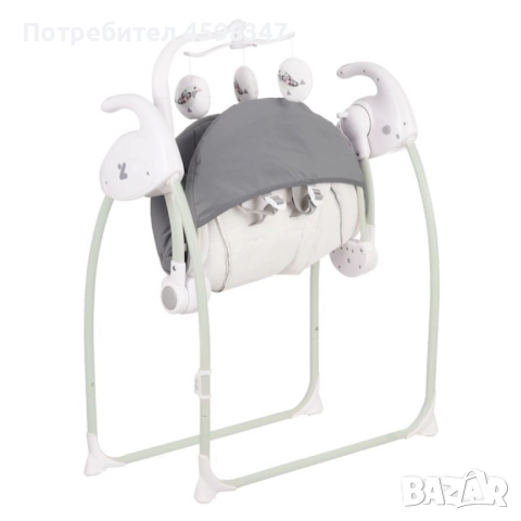 Електрическа люлка за бебе Zizito Hana, снимка 8 - Детски люлки - 51912975