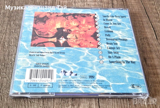 Компакт Дискове - Рок Метъл: Nirvana - Nevermind, снимка 2 - CD дискове - 53220961
