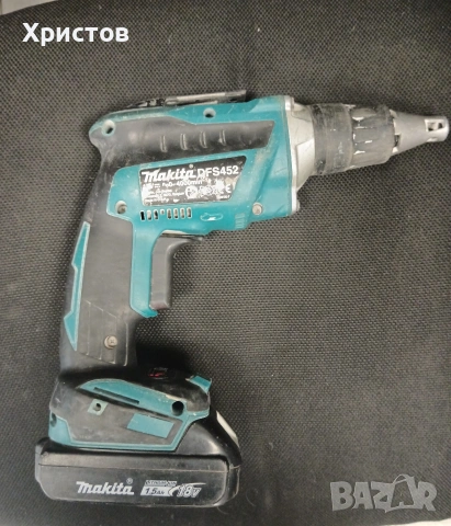 Акумулаторен винтоверт за гипсокартон Makita DFS452Z.  , снимка 2 - Винтоверти - 54227923