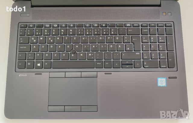 HP ZBook 15 G3 FHD IPS i7-6820HQ/NVIDIA M1000M 2GB/500GB/16GB, снимка 2 - Лаптопи за работа - 45872253